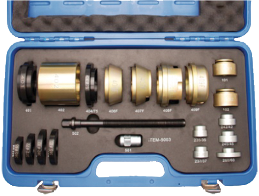 Kit Démontage Roulements De Roue Bisenya 31 Pièces - Extracteur Moyeu Universel Pour Garage